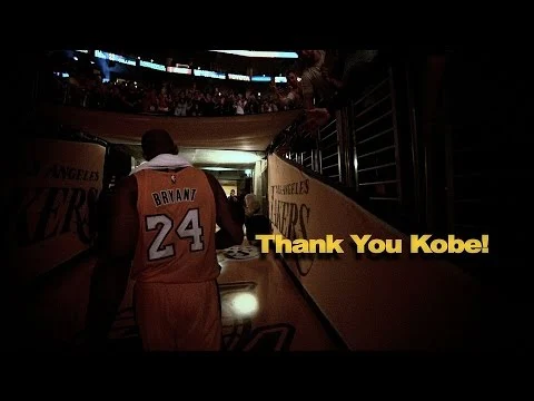 Thank You Kobe!